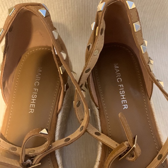 Marc Fisher Espadrille Wedge Sandals - Picture 7 of 9